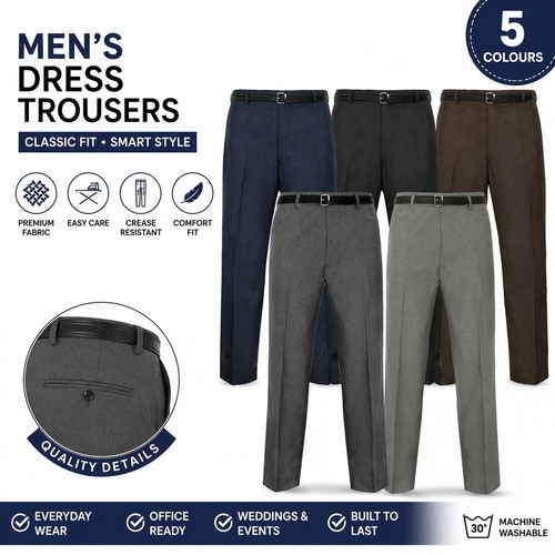 Mens office trousers - mens,